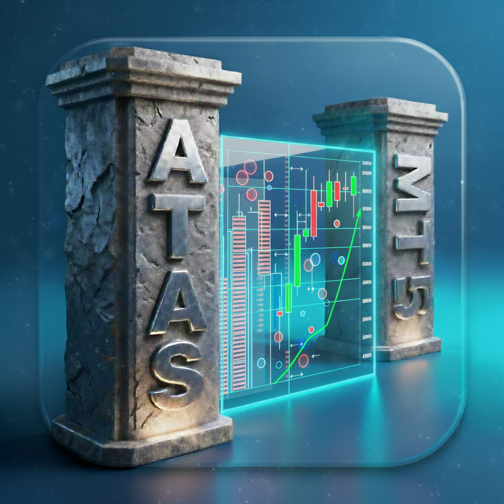 ATAS-MetaBridge Logo - Trading Bridge Solution